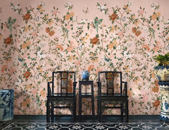 Ritratt ta’ Imperial Gardens pink - 99513